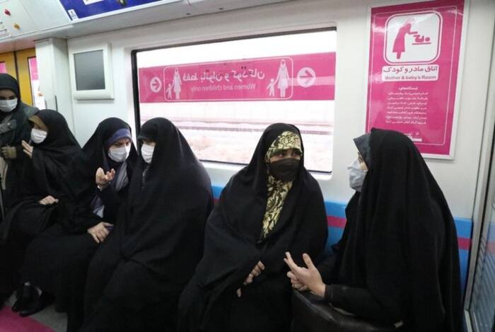 طراحی جدید واگنهای مخصوص بانوان در مترو