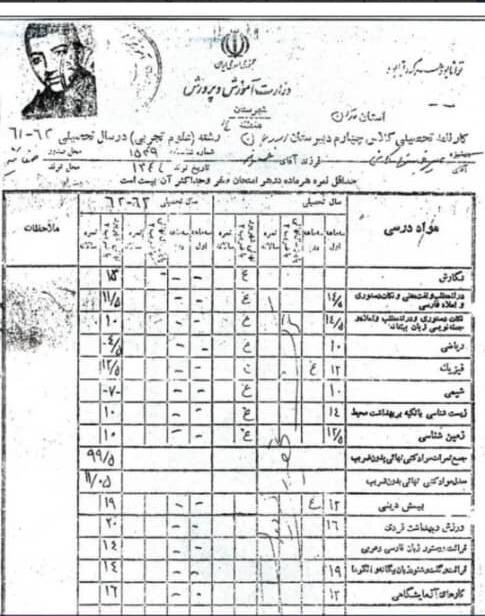 کارنامه