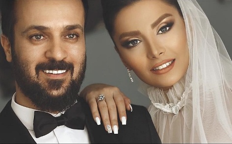 ازدواج احمد مهرانفر و همسرش مونا فائزپور