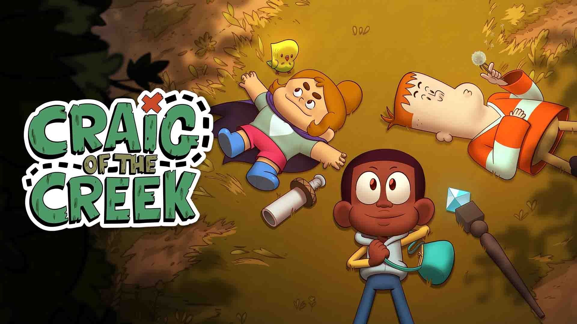 شخصیت کریگ با دو دوست خود در سریال Craig of the Creek