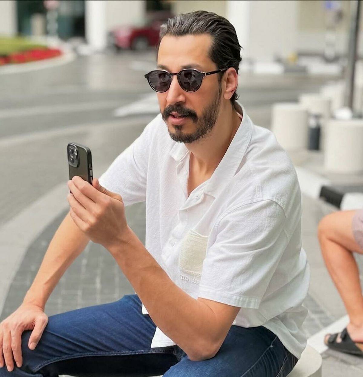 عکس جدید بهرام افشاری، بهتاش پایتخت در آمریکا؛ عجب استایلی