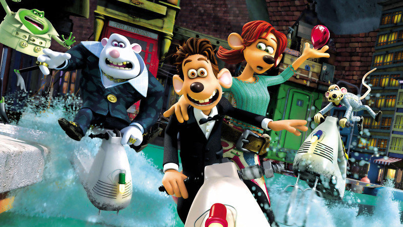 انیمیشن Flushed Away 2006