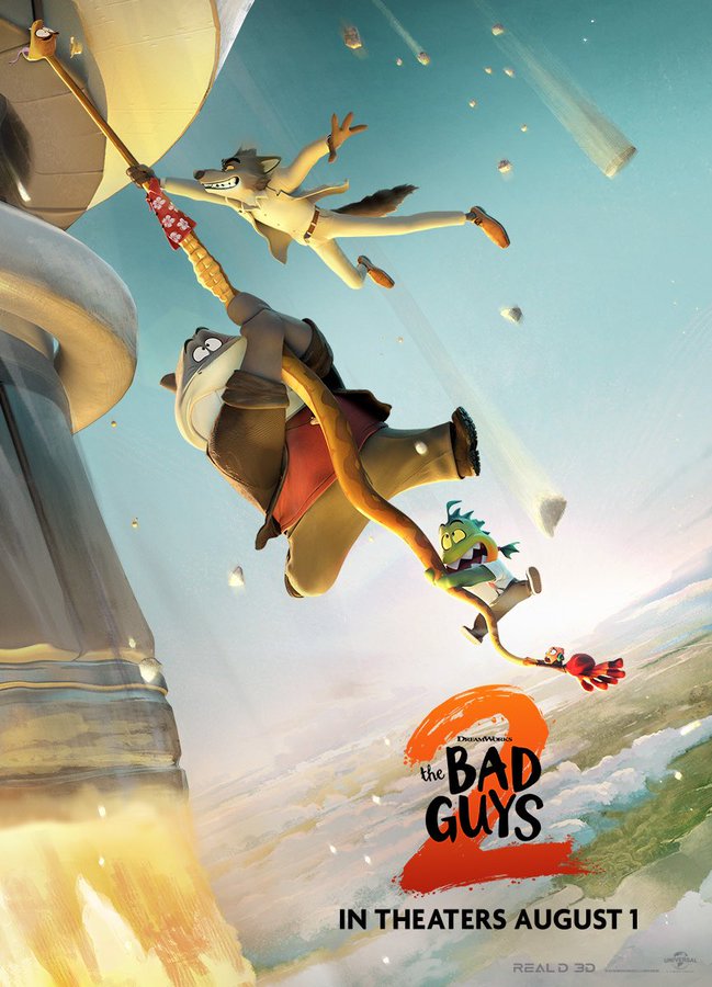 پوستر جدیدی از انیمیشن The Bad Guys 2 منتشر شد - گیمفا
