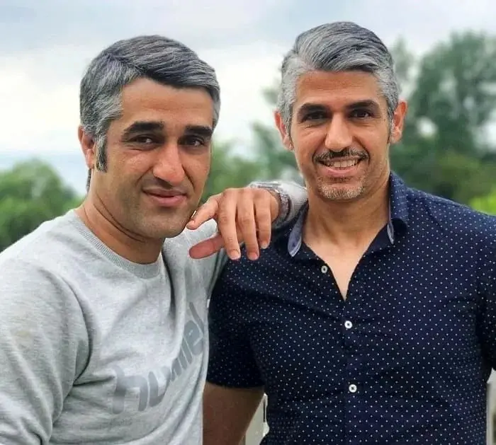 پژمان جمشیدی و برادرش
