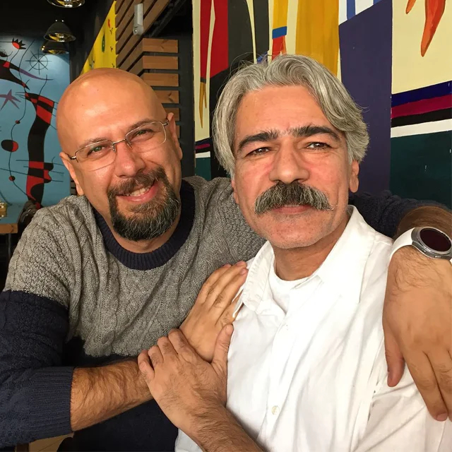 عکس کیهان کلهر و محمد بحرانی