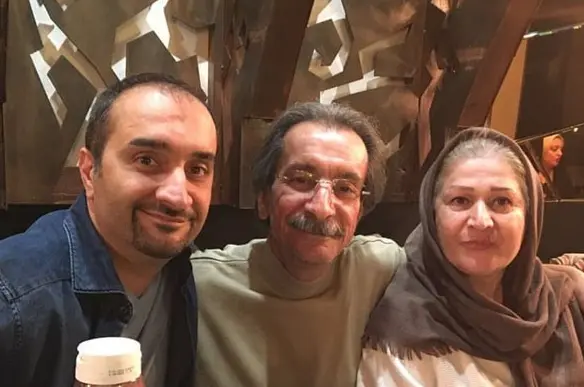 نیما کرمی و همسرش زینب زارع