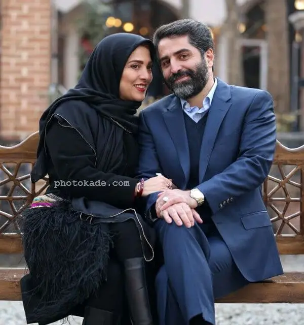 عکس عاشقانه ژیلا صادقی با همسرش محسن رجبی