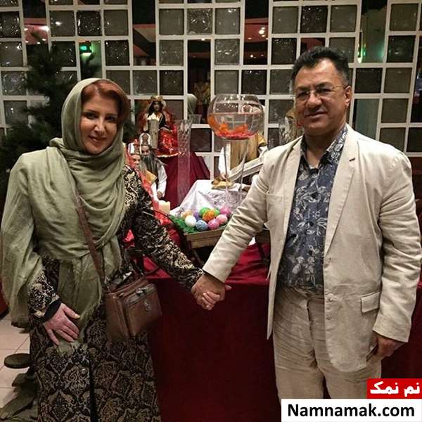 ژیلا امیرشاهی مجری به خانه برمی گردیم و همسرش جمال الدین طبسی نژاد
