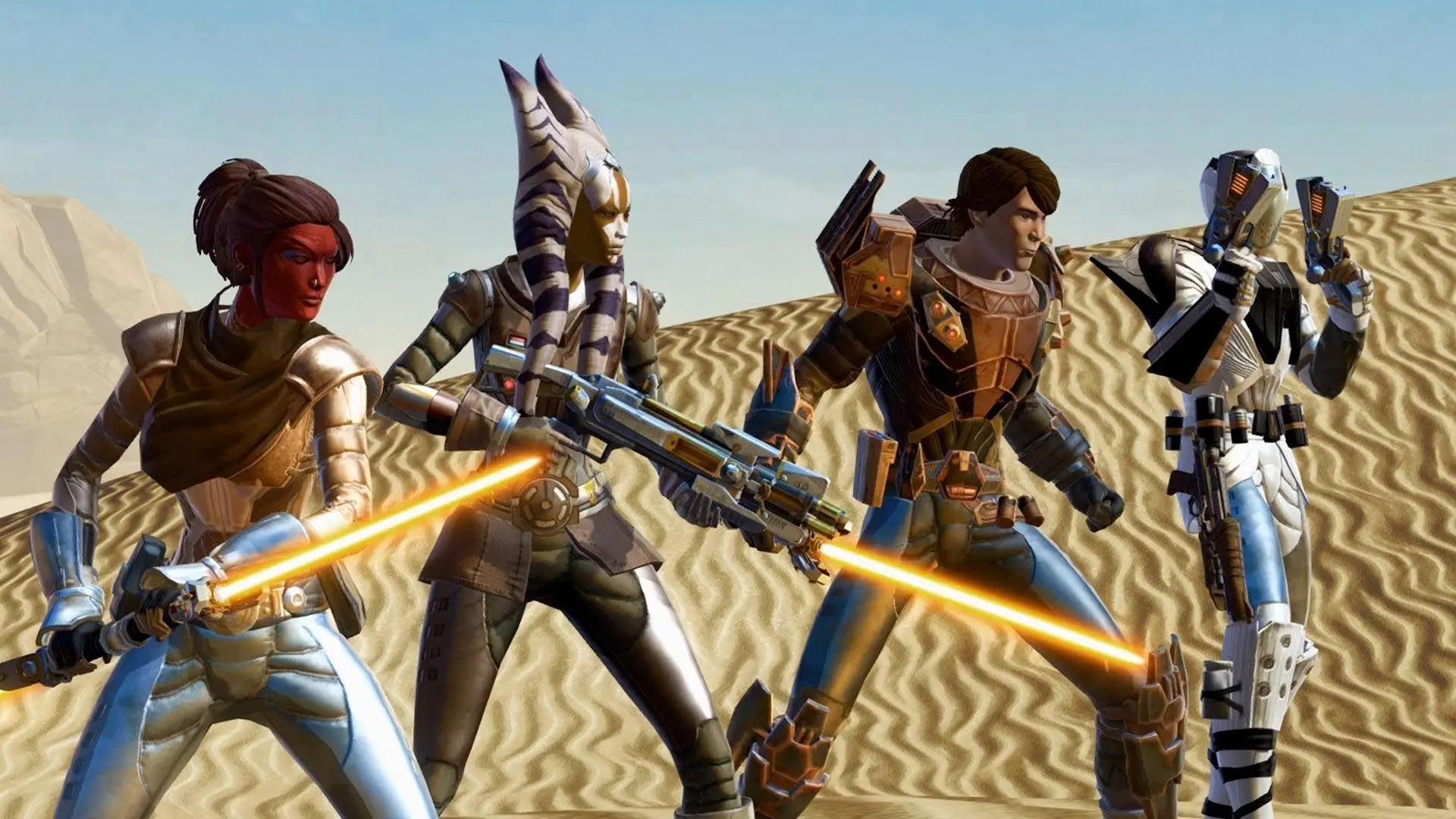شخصیت های بازی Star Wars: The Old Renews_app