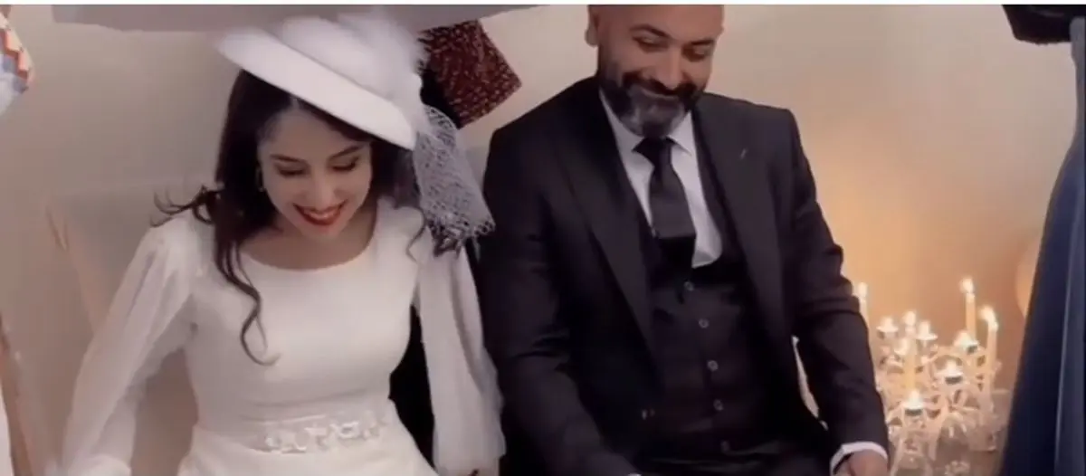 آلبوم عروسی مهدی کوشکی و همسر چهارمش