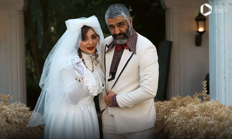پژمان جمشیدی و رویا میرعلمی در فیلم جزایر قناری 
