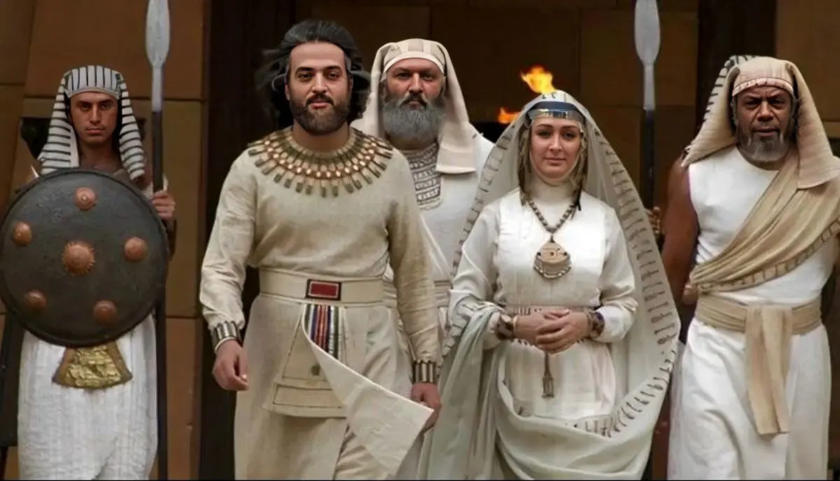 تصاویری از بازیگران سریال یوسف پیامبر کنار همسر و خانواده شان