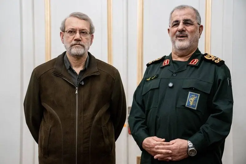 دیدار مهم علی لاریجانی با فرمانده کل سپاه پاسداران