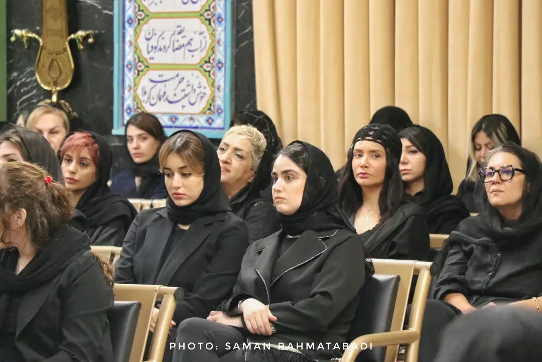 وداع هنرمندان با مریم همتیان