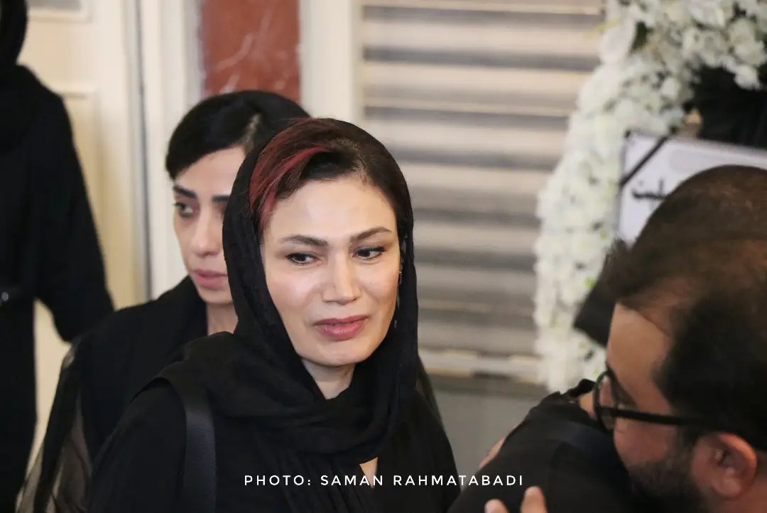 وداع هنرمندان با مریم همتیان
