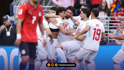 خلاصه بازی مصر 1 - ایران 1