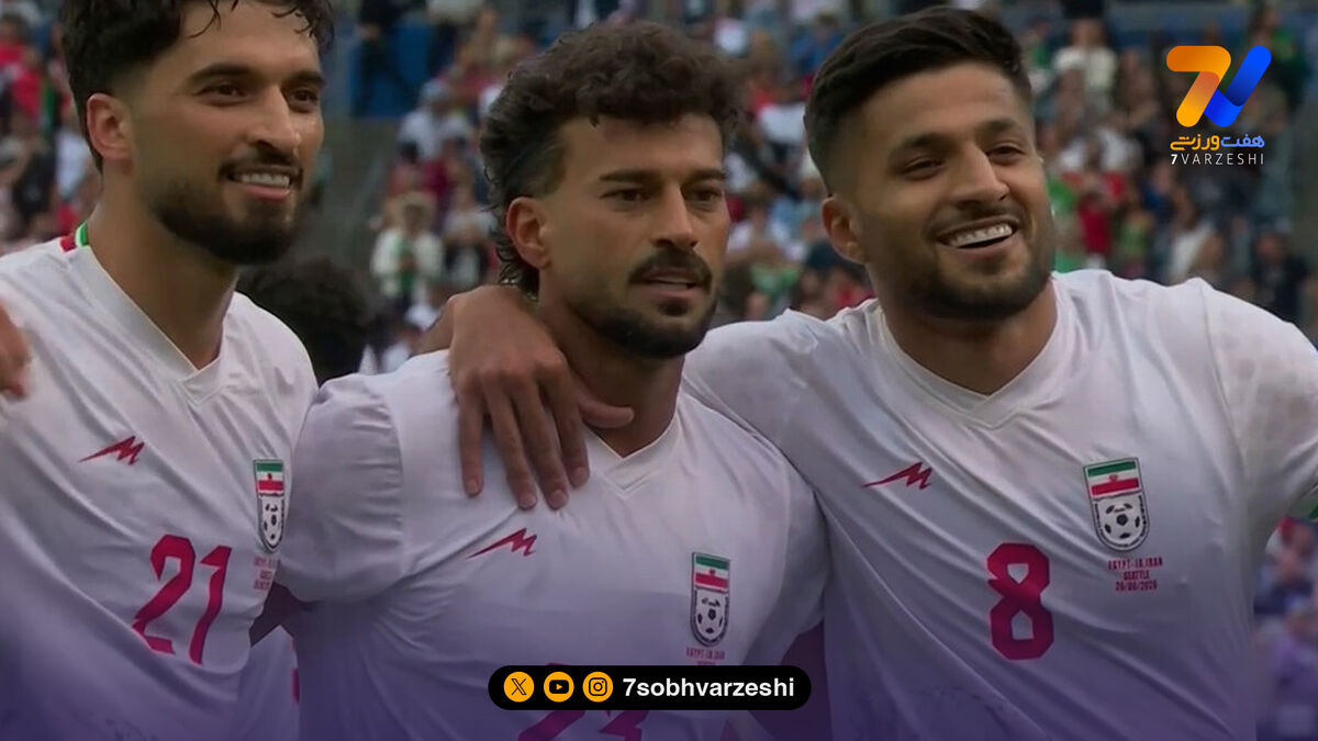 رضاییان بهترین بازیکن ایران - مصر شد