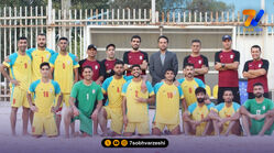تمرین تیم ملی فوتبال ساحلی با چاشنی تاکتیک و انگیزه