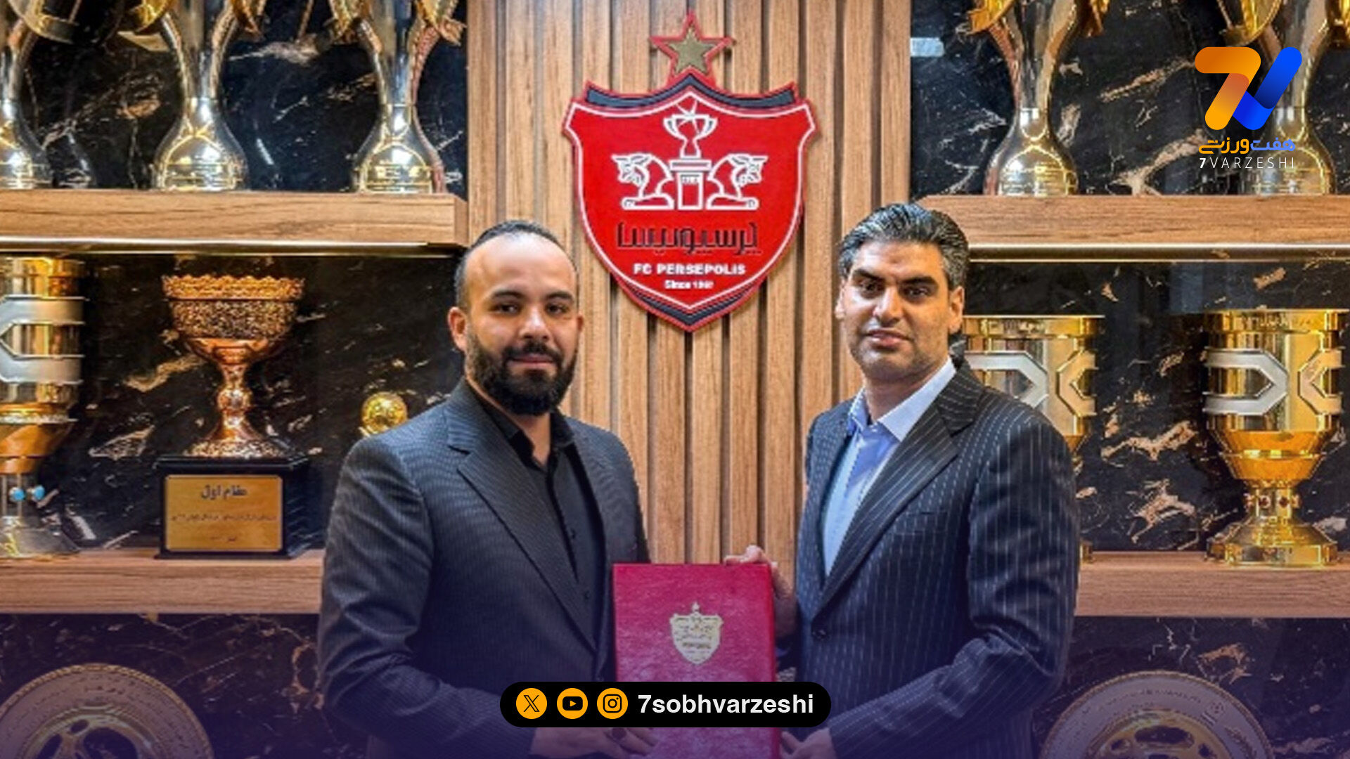 مدیرعامل پرسپولیس مشاور عالی خود را معرفی کرد