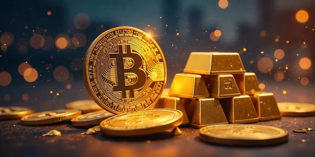 طلا در ۲۰۲۵ بیت کوین را جا گذاشت؛ بهترین سال برای فلز زرد در برابر ارز دیجیتال!