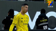 گل دوم النصر به الاخدود توسط رونالدو