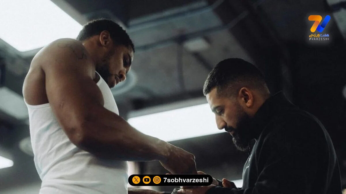 بیوگرافی تلخ سینا قائمی، مربی آنتونی جاشوا