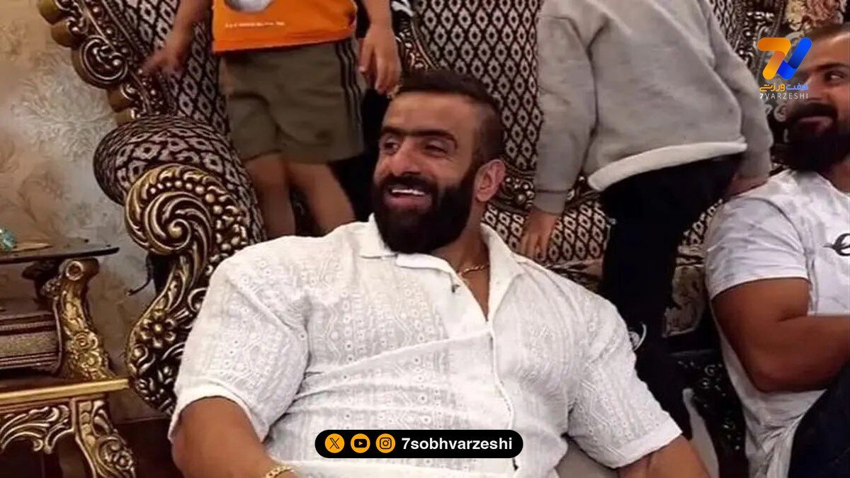 نگاهی به تمرینات سخت و طاقت‌فرسای هادی چوپان با یک دستگاه غول پیکر