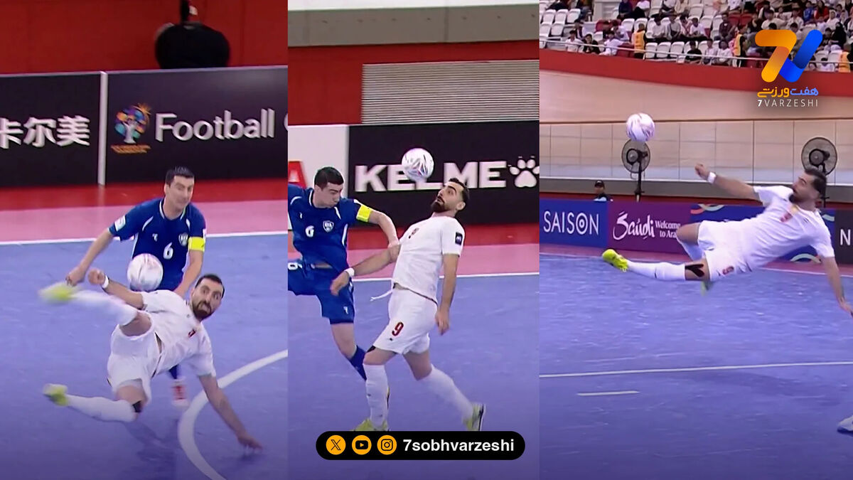 تمجید صفحه رسمی AFC از گل قیچی سعید احمدعباسی