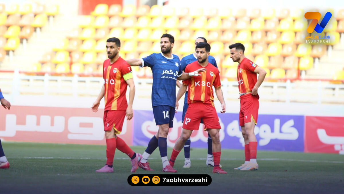گزارش تصویری| پیروزی پرگل فولاد برابر گل گهر