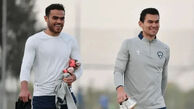 تمرینات انفرادی ستاره های ازبک استقلال و پرسپولیس