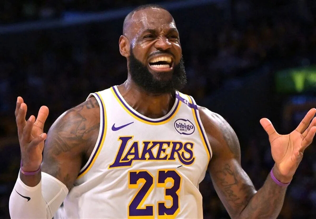تاریخ‌سازی پادشاه ۴۱ ساله در بسکتبال NBA