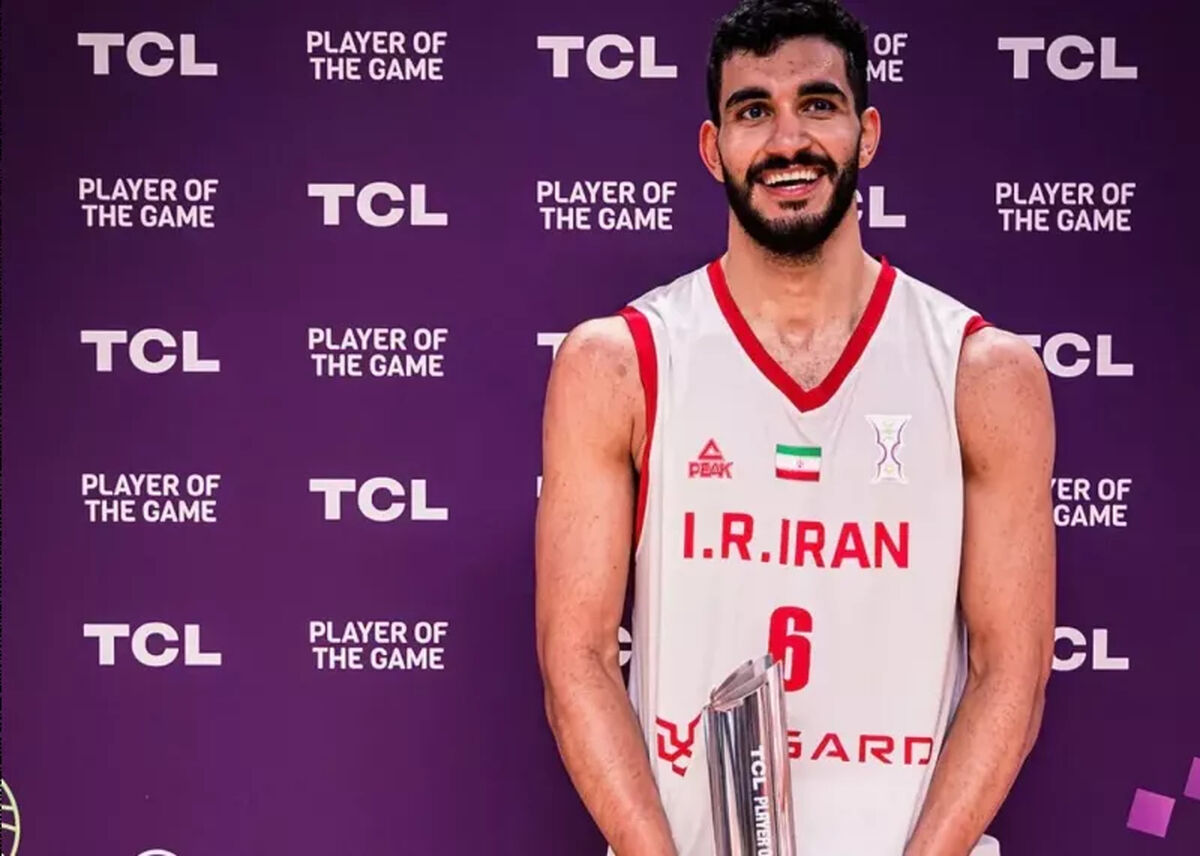 محمد امینی برای درفت ۲۰۲۶ NBA ثبت‌نام کرد