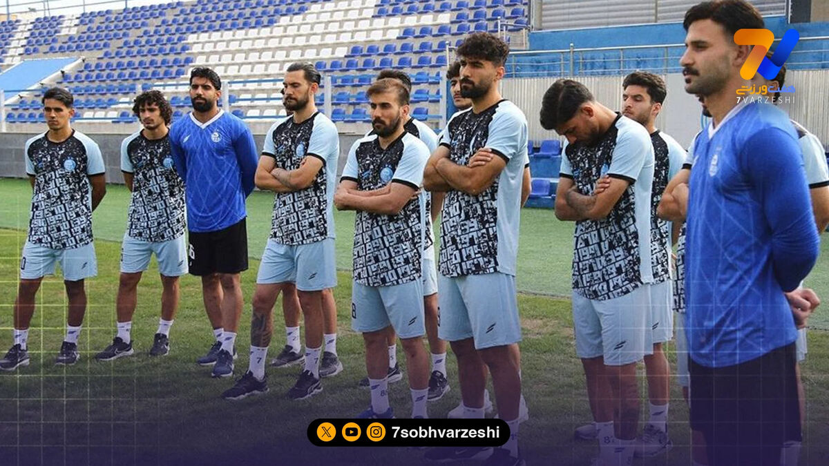 برنامه تمرینی بختیاری زاده برای آبی ها