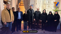 دیدار رییس فدراسیون دو و میدانی با خانواده‌های شهدای ناو دنا