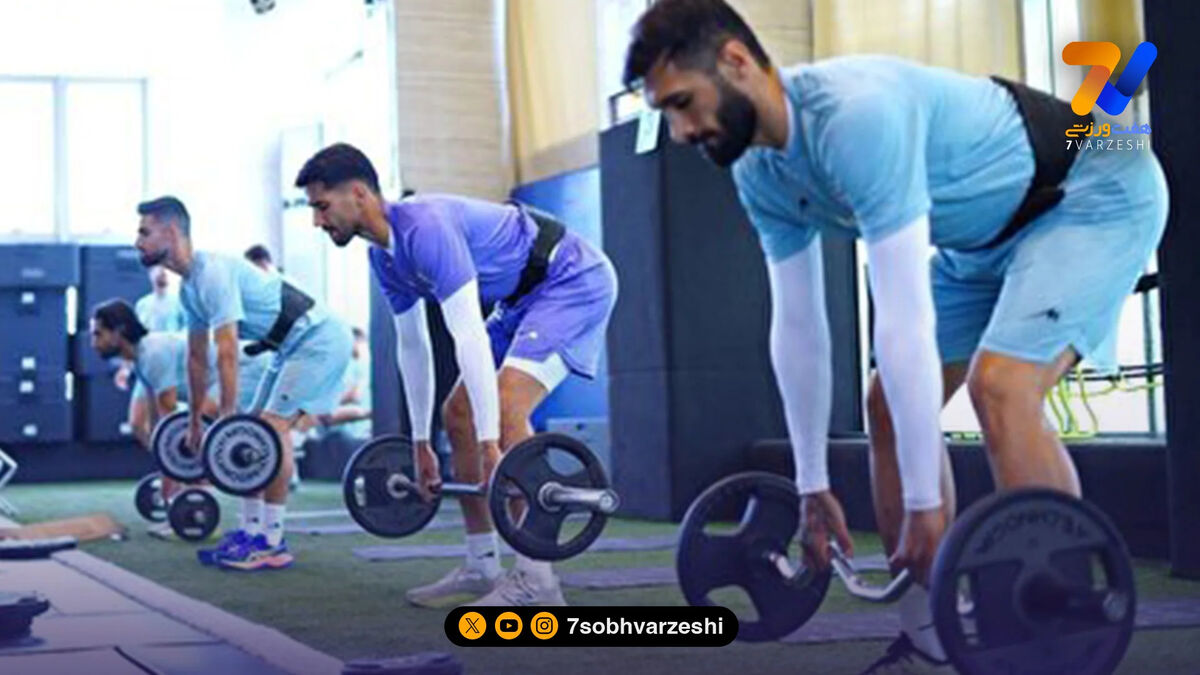 استارت فاز چهارم تمرینات تیم ملی با کارهای قدرتی