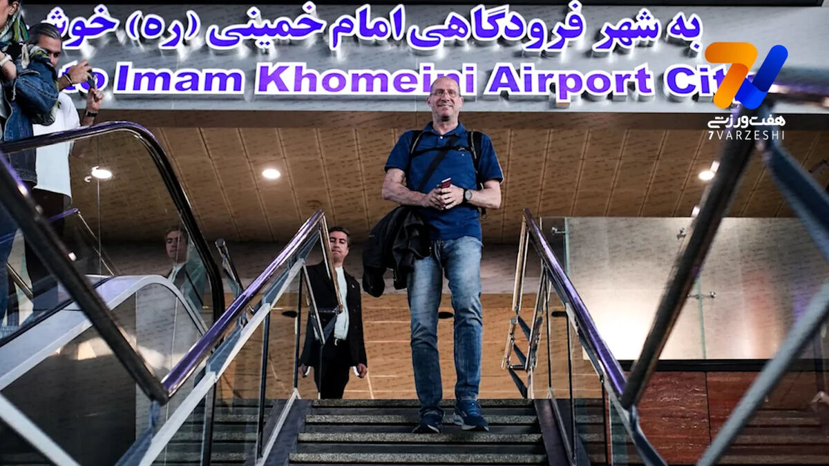 پیاتزا برای هدایت تیم ملی والیبال ایران وارد تهران شد