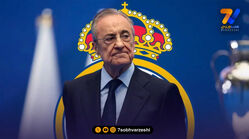 بنر غول‌پیکر پرز مقابل برنابئو نصب شد! +عکس