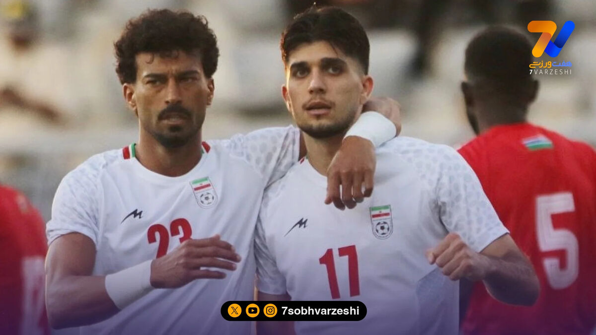 گزارش تصویری از تقابل پرگل ایران و گامبیا
