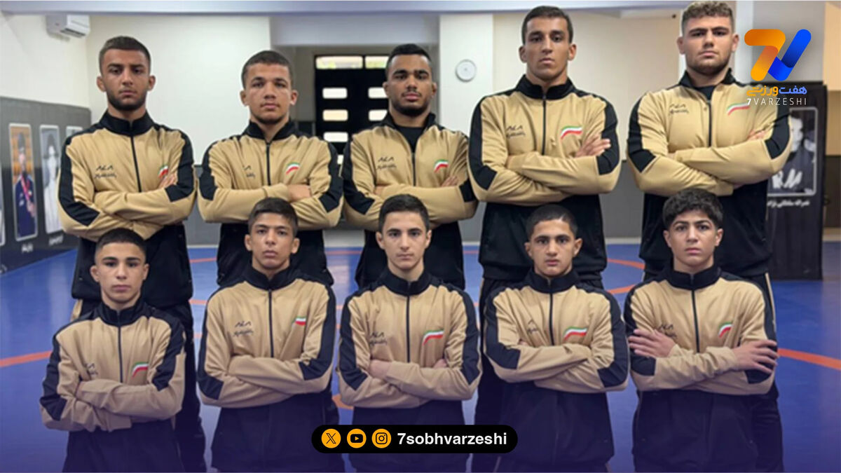 درخشش کشتی آزاد نوجوانان؛ یک طلا و یک برنز در روز نخست