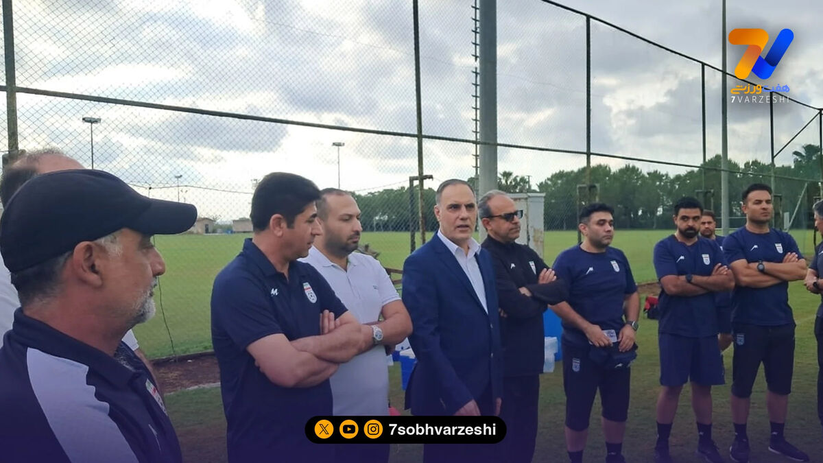 تمرین تیم امید با حضور سفیر ایران در آنتالیا برگزار شد