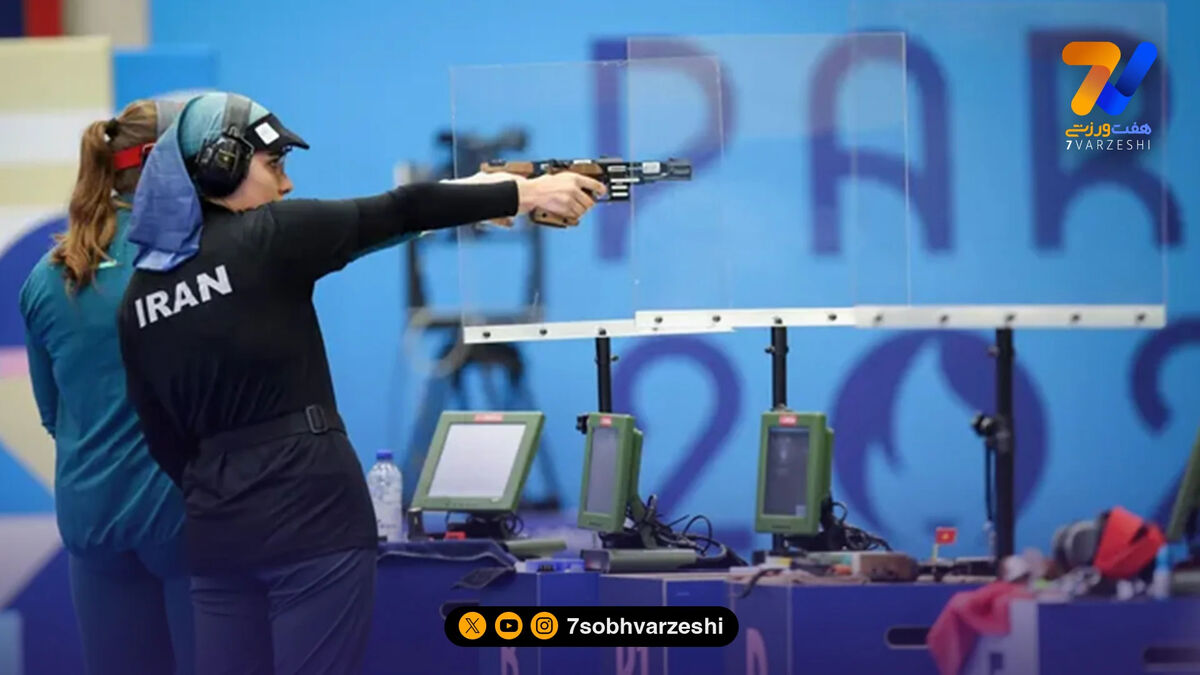 شلیک طلایی رستمیان به رکورد ایران؛ ۵۹۰ امتیاز در تپانچه ۱۰ متر
