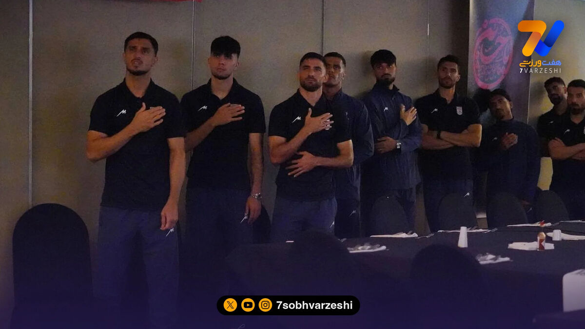 عزاداری ملی‌پوشان در شب تاسوعا