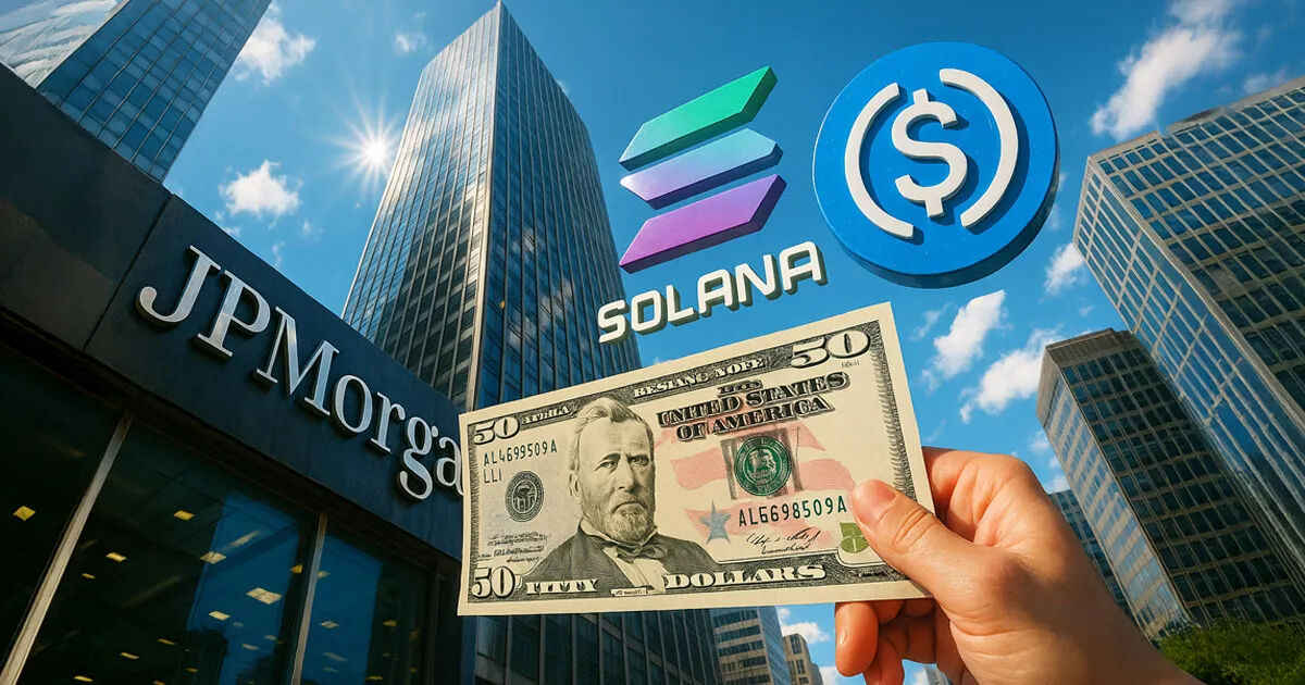 جی‌پی‌مورگان برای نخستین بار ۵۰ میلیون دلار اوراق تجاری را روی سولانا منتشر کرد!