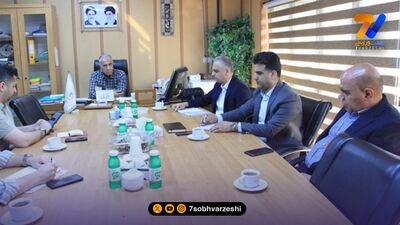 برگزاری نشست رئیس سازمان لیگ با رئیس دپارتمان داوران