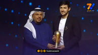 توپ طلای امارات به سردار آزمون رسید