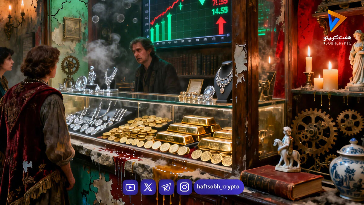 سقوط آزاد قیمت طلا امروز دوشنبه 27 بهمن 1404 / انس طلا چگونه از کانال ۵ هزار دلار عقب‌نشینی کرد؟