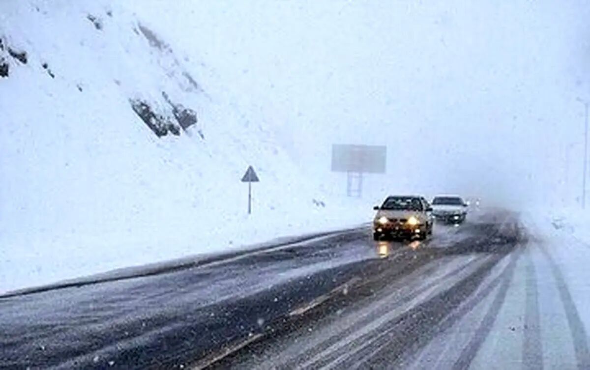 نقشه سراسری بارش برف و باران در روز جمعه