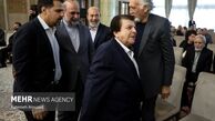 عباس قادری در دیدار اهالی فرهنگ و هنر با رئیس جمهور + تصاویر