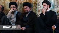 عکس | ایران در آغوش سید حسن خمینی
