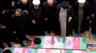 تصاویری از نوه‌های ابراهیم رئیسی در آغوش رهبر انقلاب